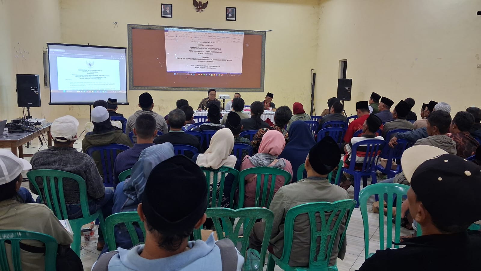 Optimalkan PAD Desa, Parangargo Sahkan Perdes Baru untuk Revitalisasi Pasar Wagir